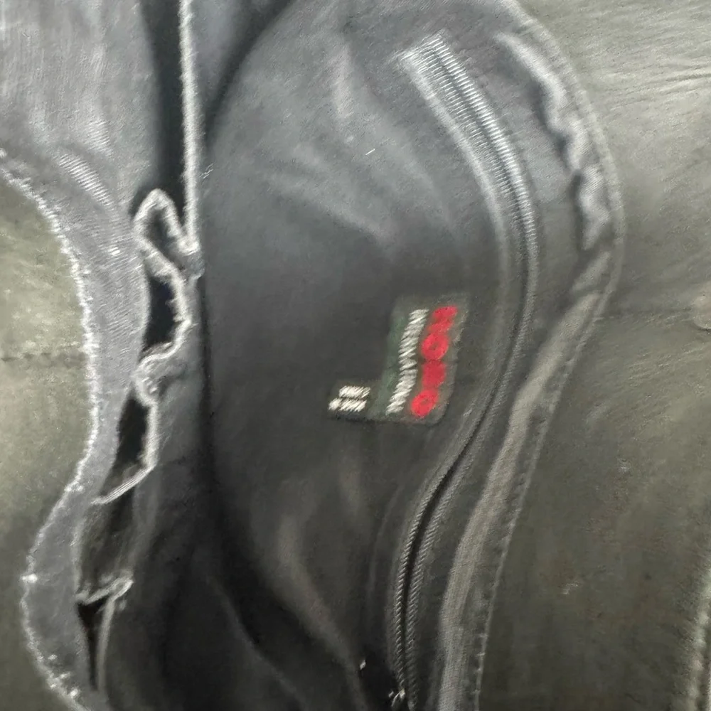 HOBO international vintage Black Leather Bag purse‎